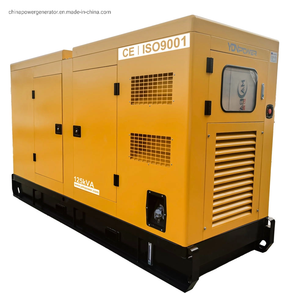 100kw 125kVA Diesel Generator with Cummins Engine Silent Type