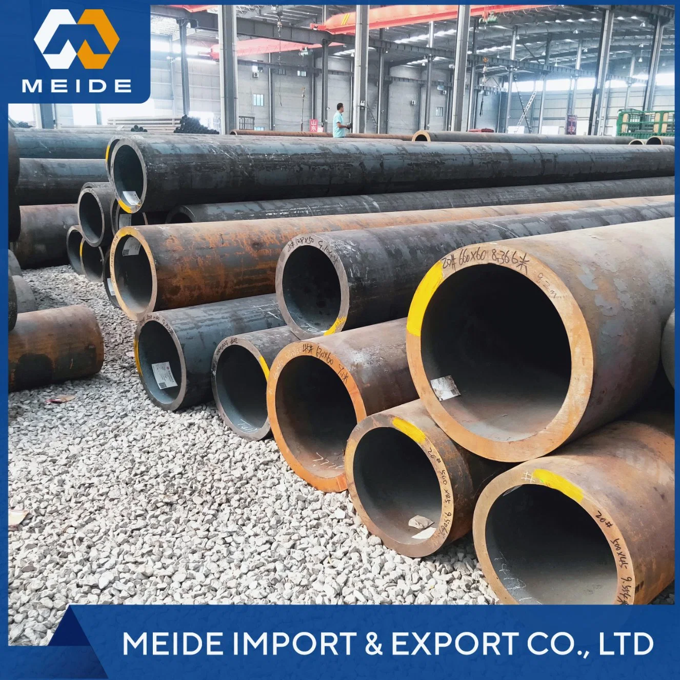 28 Inch Large Diameter GB Gcr15simn DIN 100crmn6 1.3502 Seamless Steel Tube Hot Finished Seamless Carbon Alloy Steel Pipe