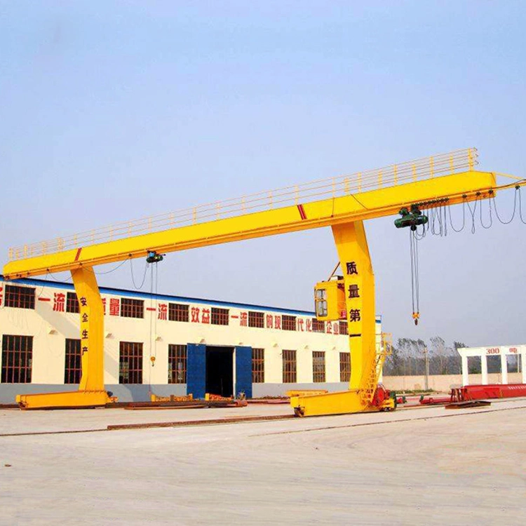 جهاز تحكم عن بعد 5t-32T L من النوع Single Beam Gantry Crane Mobile الرافعة