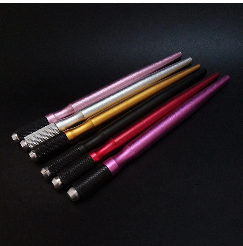 الألومنيوم آلولي تاتو قلم يدوي أدوات التجميل مستلزمات