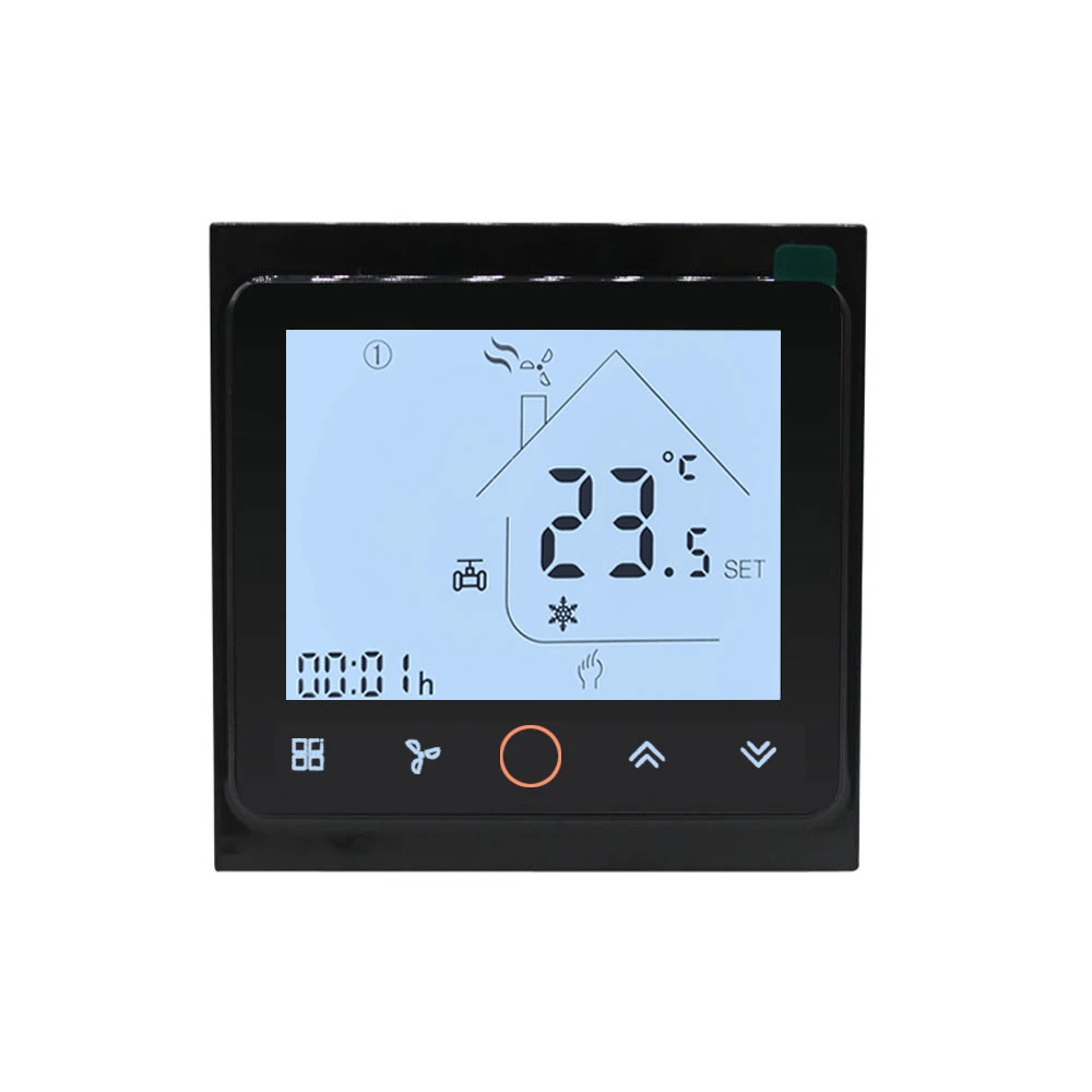 Hotel Room System Control with Modbus 2 Pipe Fan Coil Temperature Controller Thermostat