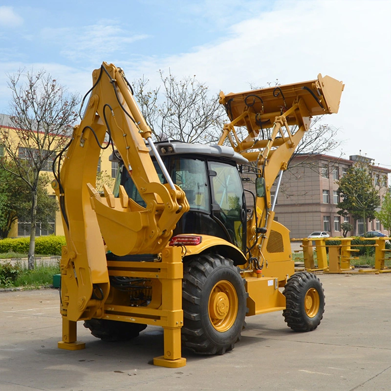 Enclosed Cab New Backhoe Loaders Prices Big with Attachments