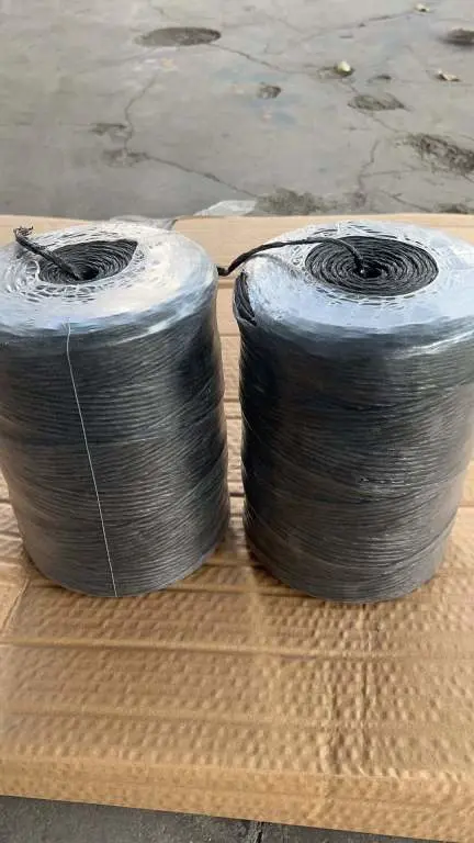 Polypropylene Baler Twine Black PP Baler Twine High Strength PP Film Agriculture Packing Baling Twine Promotional PP/PE Packaging Rope Baler Twine Baler Twine