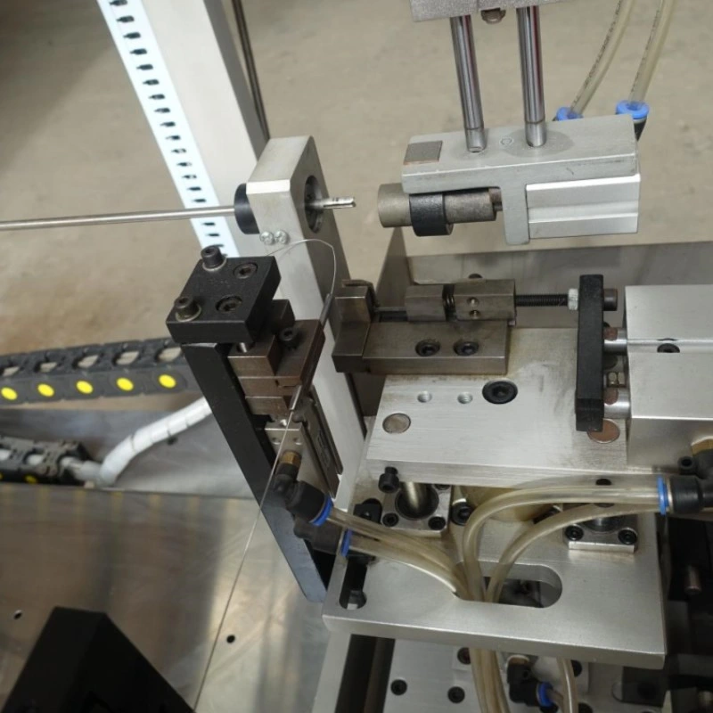 Funcionamento simples e eficiente PLC de dupla extremidade com enrolamento traseiro Máquina