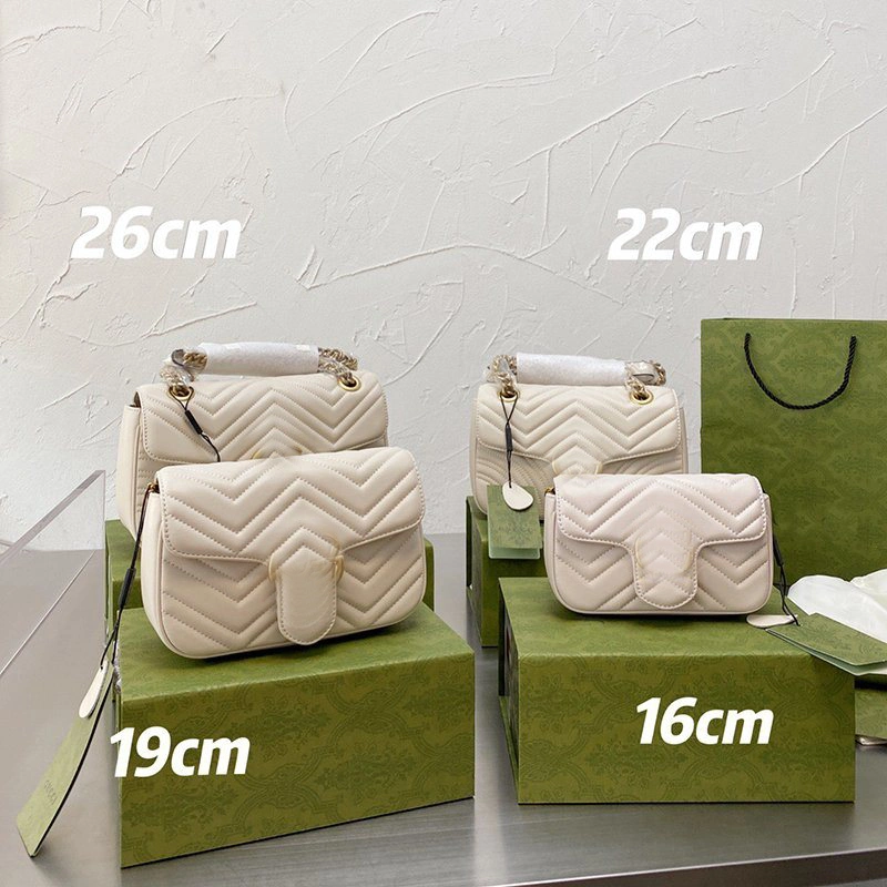 Free Shipping Cost for China Wholesales Women Genuine Leather Handbag Brand Designer Handbag with Chain