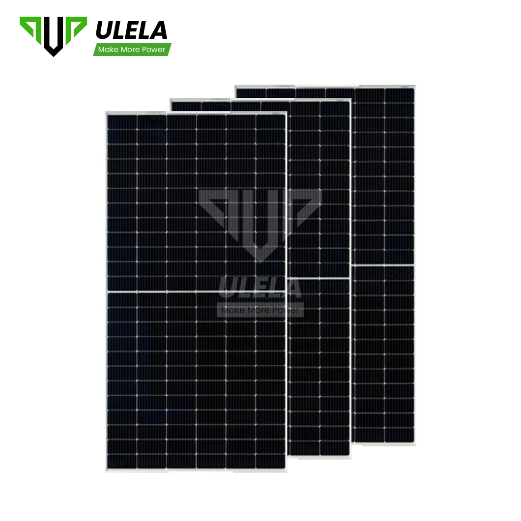 Ulela Solar Paneles Photovoltaic Panel EU Solar Panels Suppliers Sample Available Solar Panel Monocrystalline 410W China 210mm Mono Solar Panel 50W