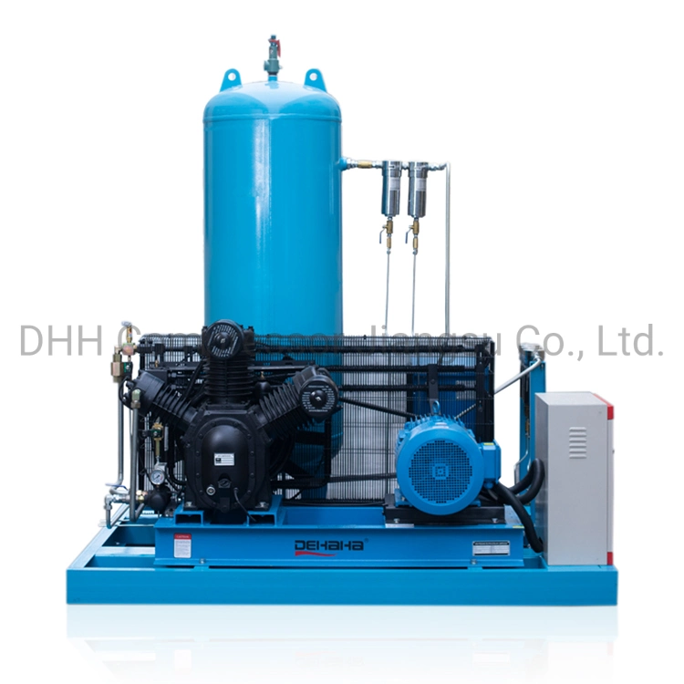 China Customized Stationary 22kw 30HP Electric Piston Air Compressor for Laser Cutting Machine