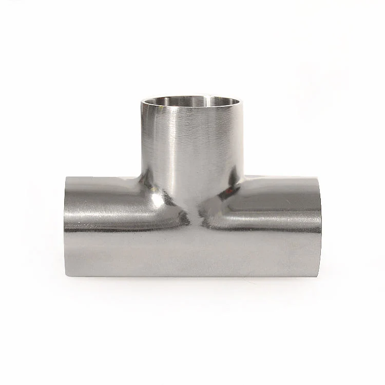 Stainless Steel Sanitation SS304L Butt-Weld Equal Tee