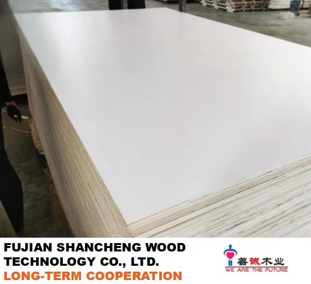 Factory Price Melamine Marine Plywood Laminated Faced High quality/High cost performance Board Double Sided Plywood for Cabinet Home Furniture Building Material Kitchen