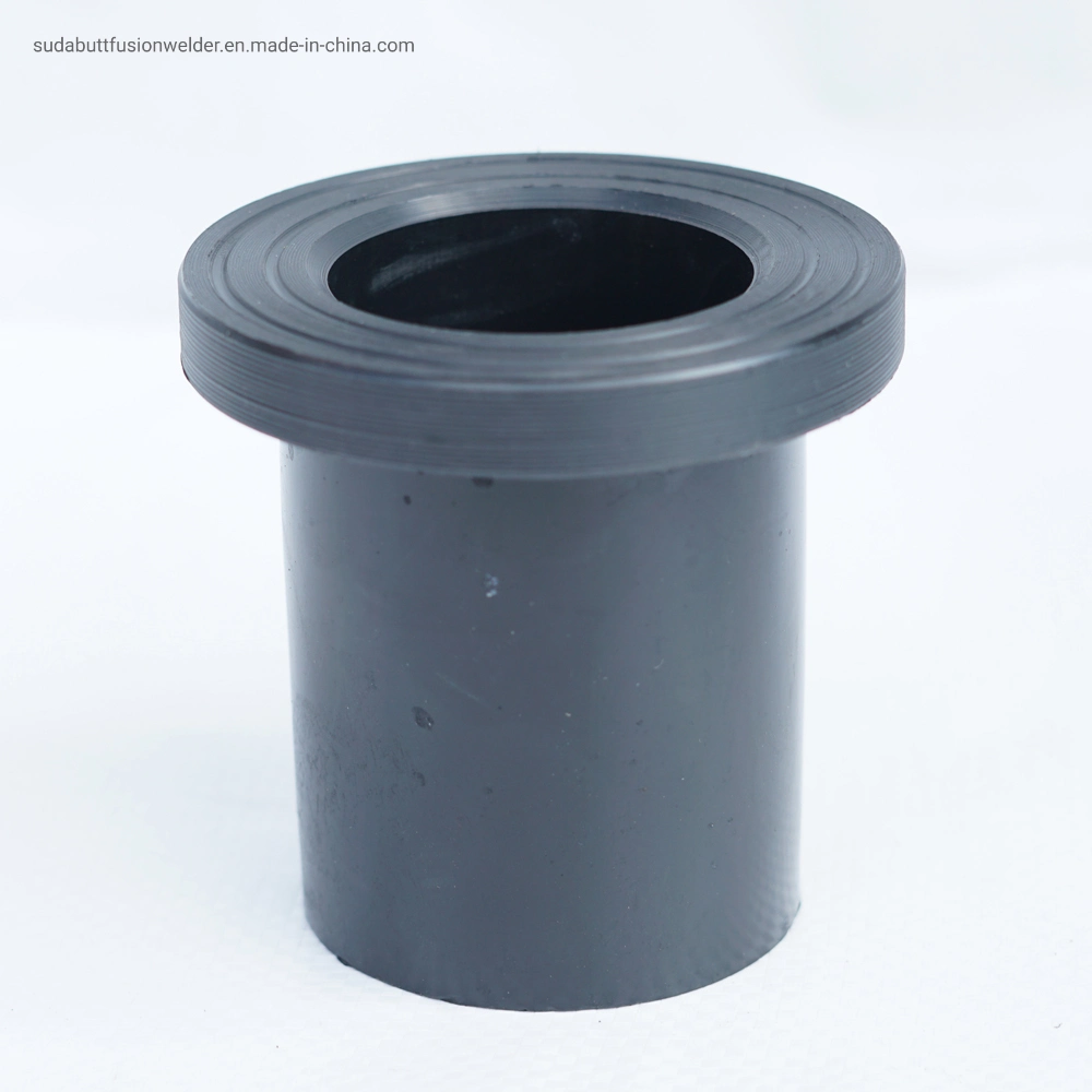 Butt Fusion HDPE Pipe Fittings Pn10 Pn16 Tube HDPE Drain Price Pipe Water Supply Polyethylene 110mm 280mm 12 Inch Equal Tee Fitting