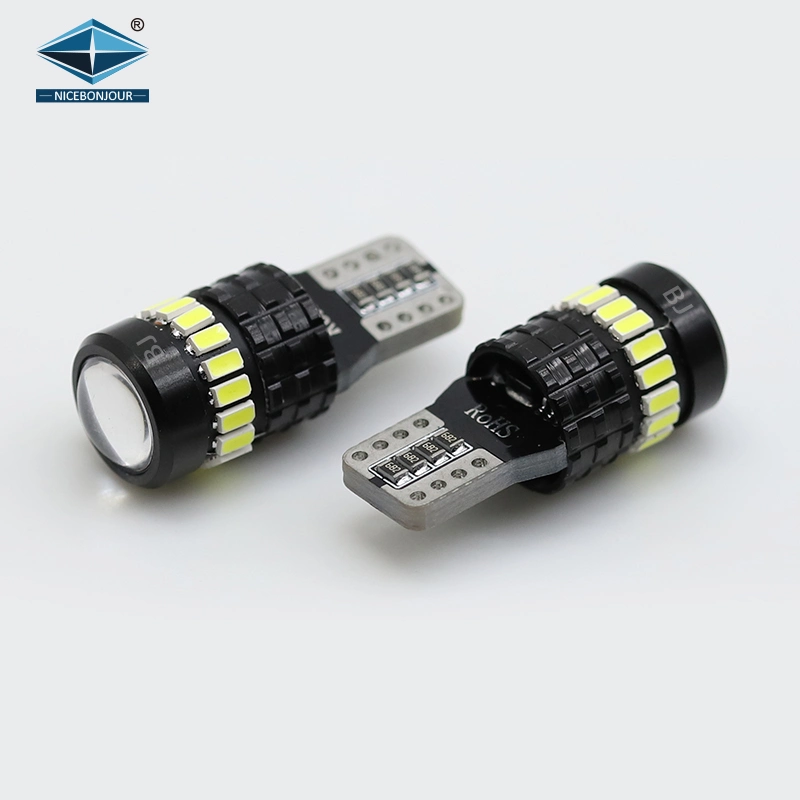 Super brillo 12V T10 3014SMD puerta lámpara coche LED bombillas Canbus 501 W5w 194 168 T10 LED