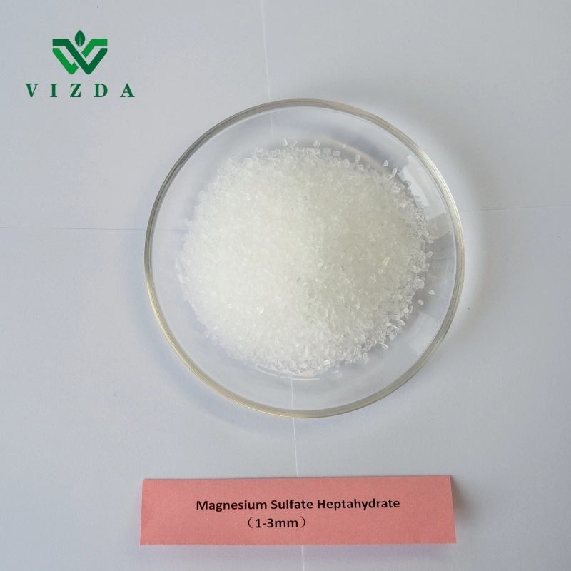 Magnesiumsulfat Heptahydrat Anorganischer Dünger Kristall Typ Hersteller Direktvertrieb