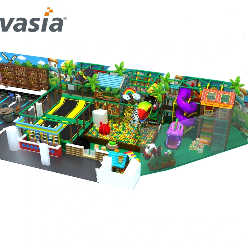 Hot Sale China 2019 Multifunction Soft Trampoline Kids Amusement Indoor Playground