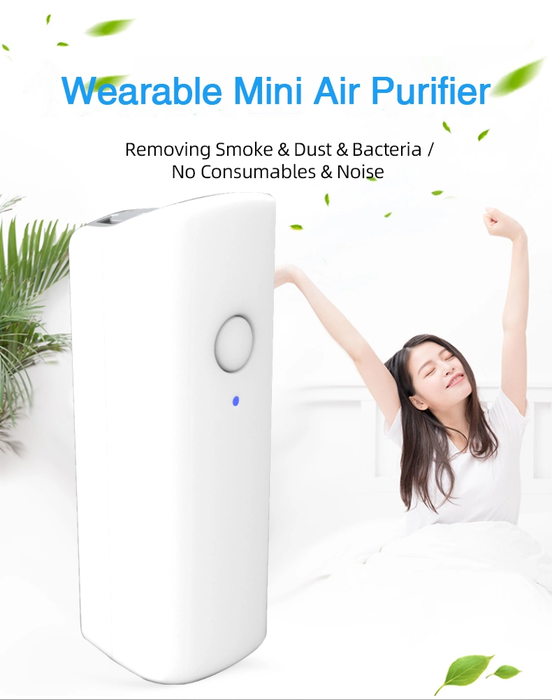 Certificate Original Factory Mini Personal Wearable Portable Air Purifier Necklace Ionizer