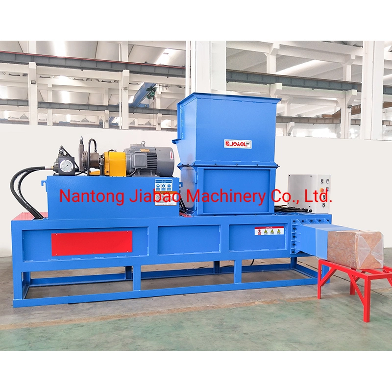 Jewel Brand Factory Supply Horizontal Hydraulic Wood Sawdust Press Bagging Machine with CE