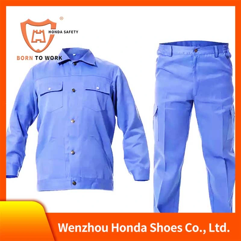 Customized Men's Labor Insurance Work Suits Men Suits for Work Clothes High Resistant Electric Welding Flame Retardant Working Garment Work Suit