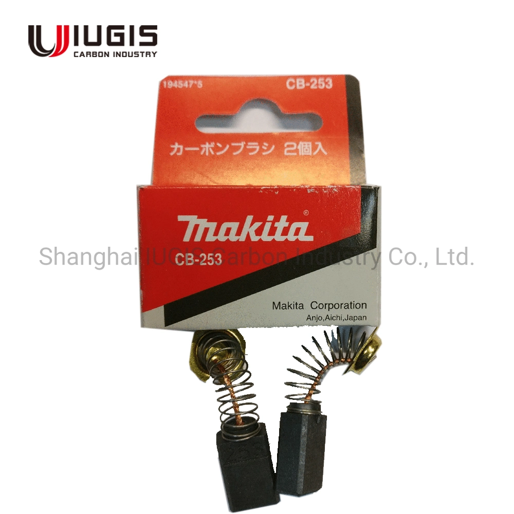 المنشار الدائري لأداة ملاءمة فرشاة الكربون Makita-Tool مقاس 4101 R 7X11X17 مم (CB-253)