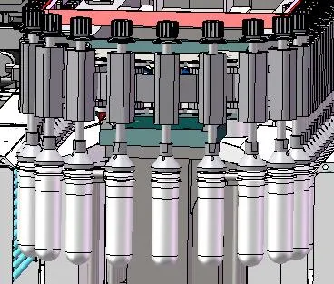 Автоматическая Пэт растянуть пластиковые бутылки выдувного формования машины для выдувания принятия решений