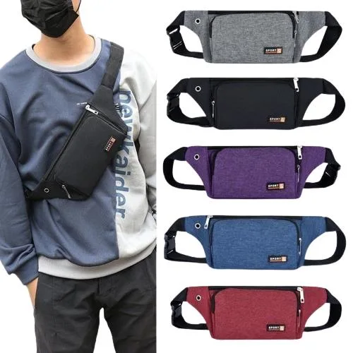 Running Waist Bag Sports Belt Pouch Mobile Phone Case Men Women Hidden Pouch Gym Sports Bags Running Belt Waist Pack