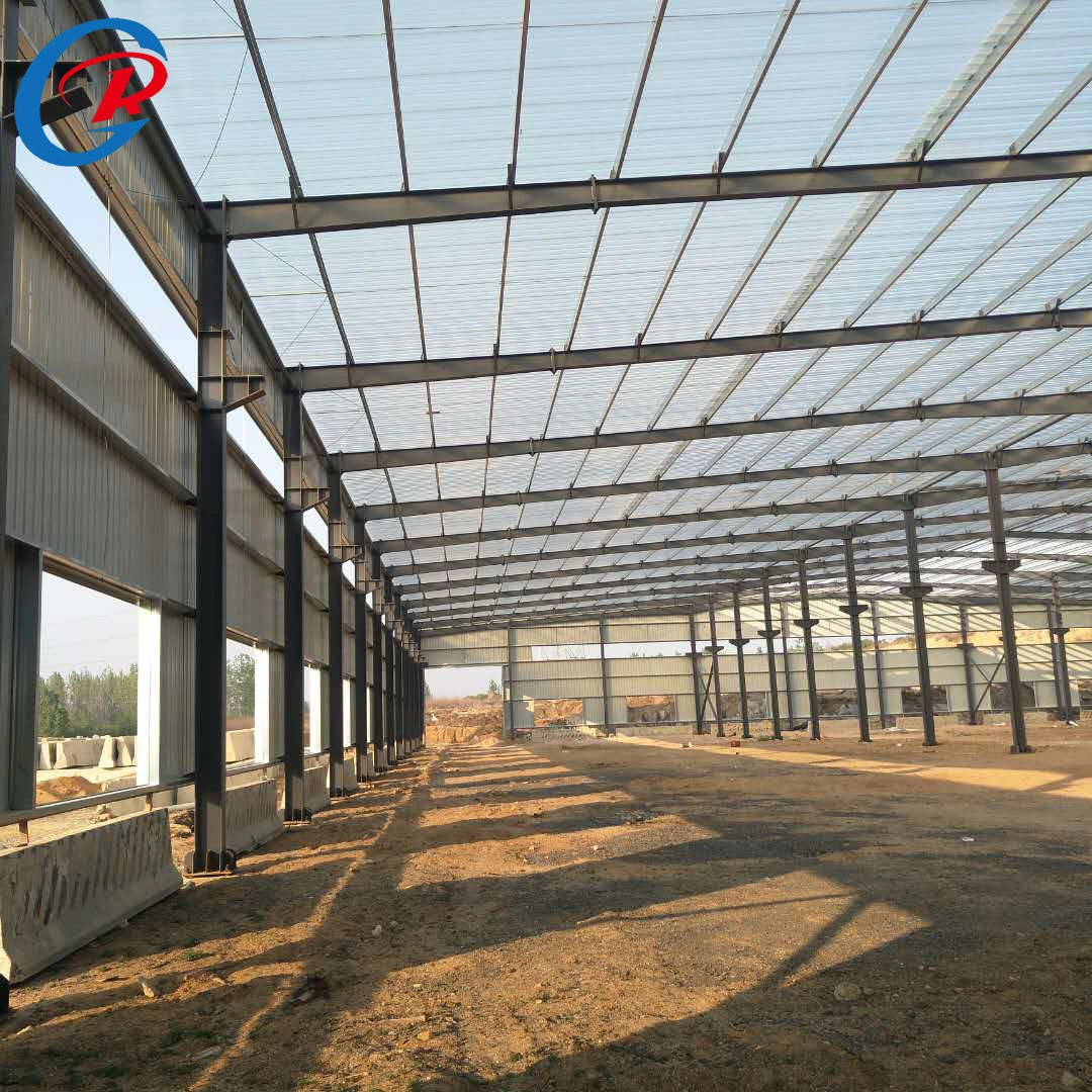 China Steel Structure for Prefab Multi-Storey Light Construction Building Workshop/ Sunrooms