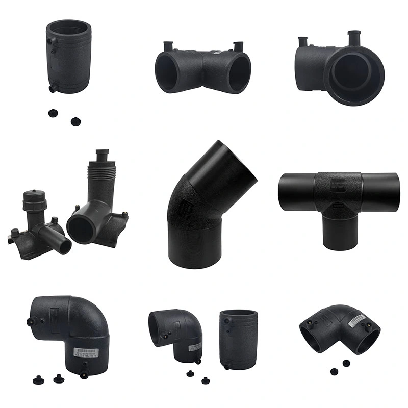 High Pressure Poly Pipe Fittings Polyethylene Pipe and Fittings Poly Pipe Elbow Connector