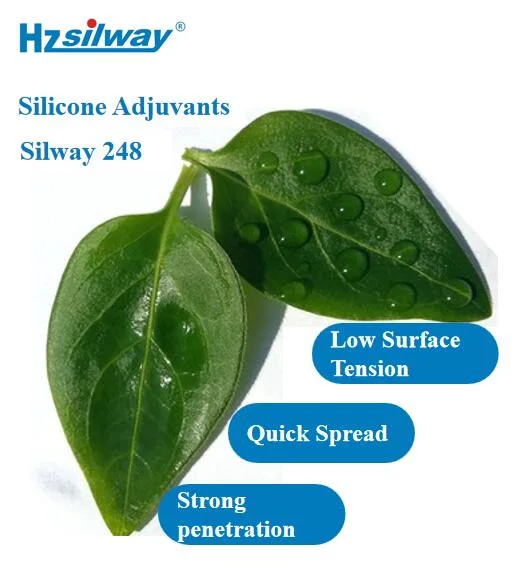 Polyether Trisiloxane for Agro Super Spreading and Penetrating Silway 248