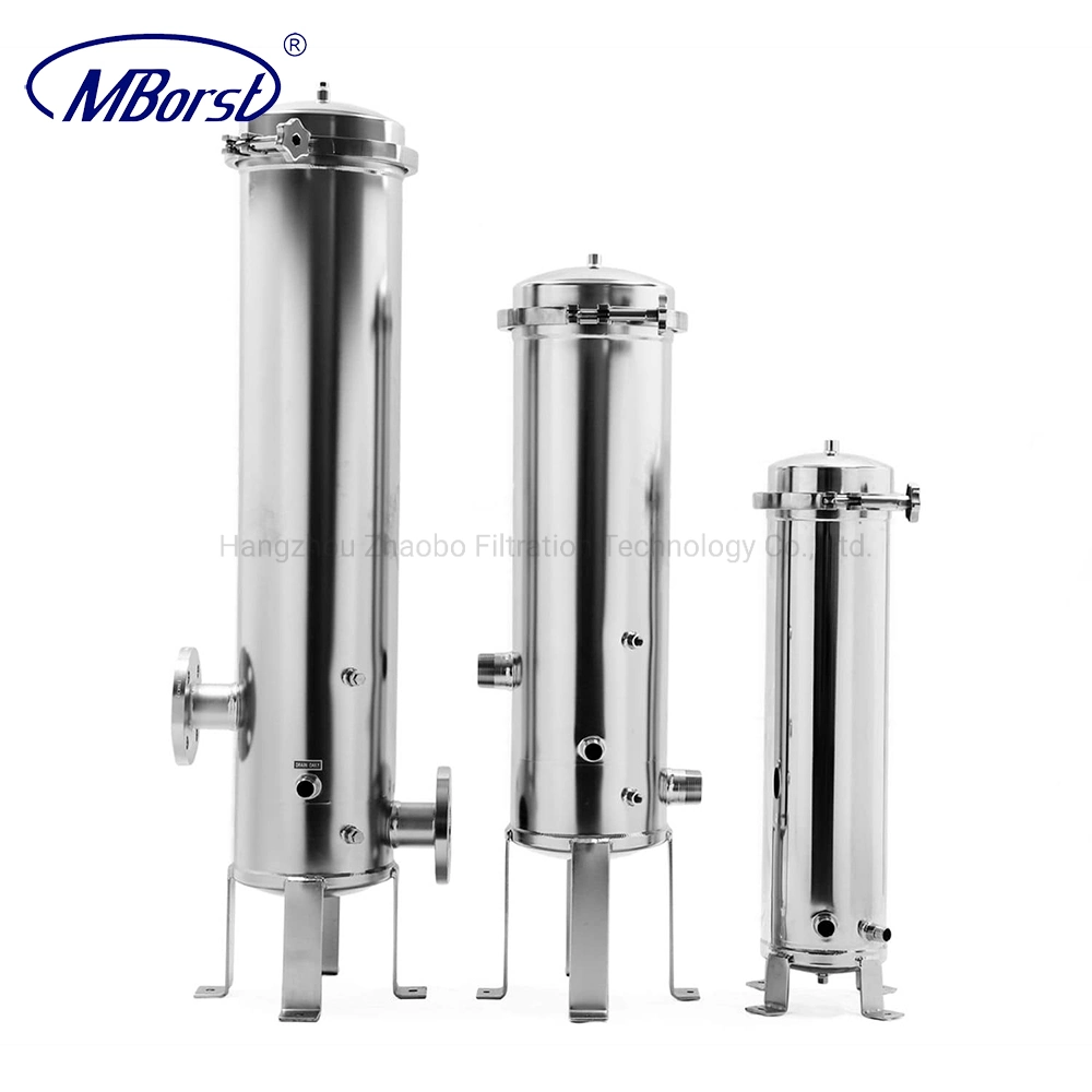 Factory Price Industrial Water Filter Housing High Flow Stainless Steel Magnetic Single Multi Bag Filter for Water Purifier Water Treatment Equipment