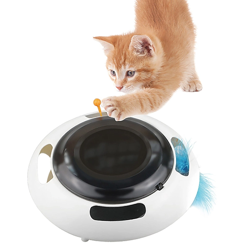 Gravity Ufq Electric Cat Toys Magic Box Intelligent Cat Stick Seld Excitement Boredom Automatic Teasing Cat Toy