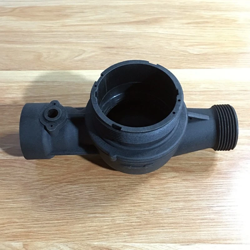 High Precision DN15, 20, 25 Black Multi Jet Water Meter Parts Plastic Nylon Water Meter Body