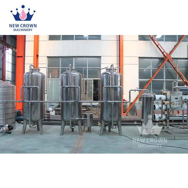 CE Certification 40tph RO Pure Water Treatment System in Beverage Production Line