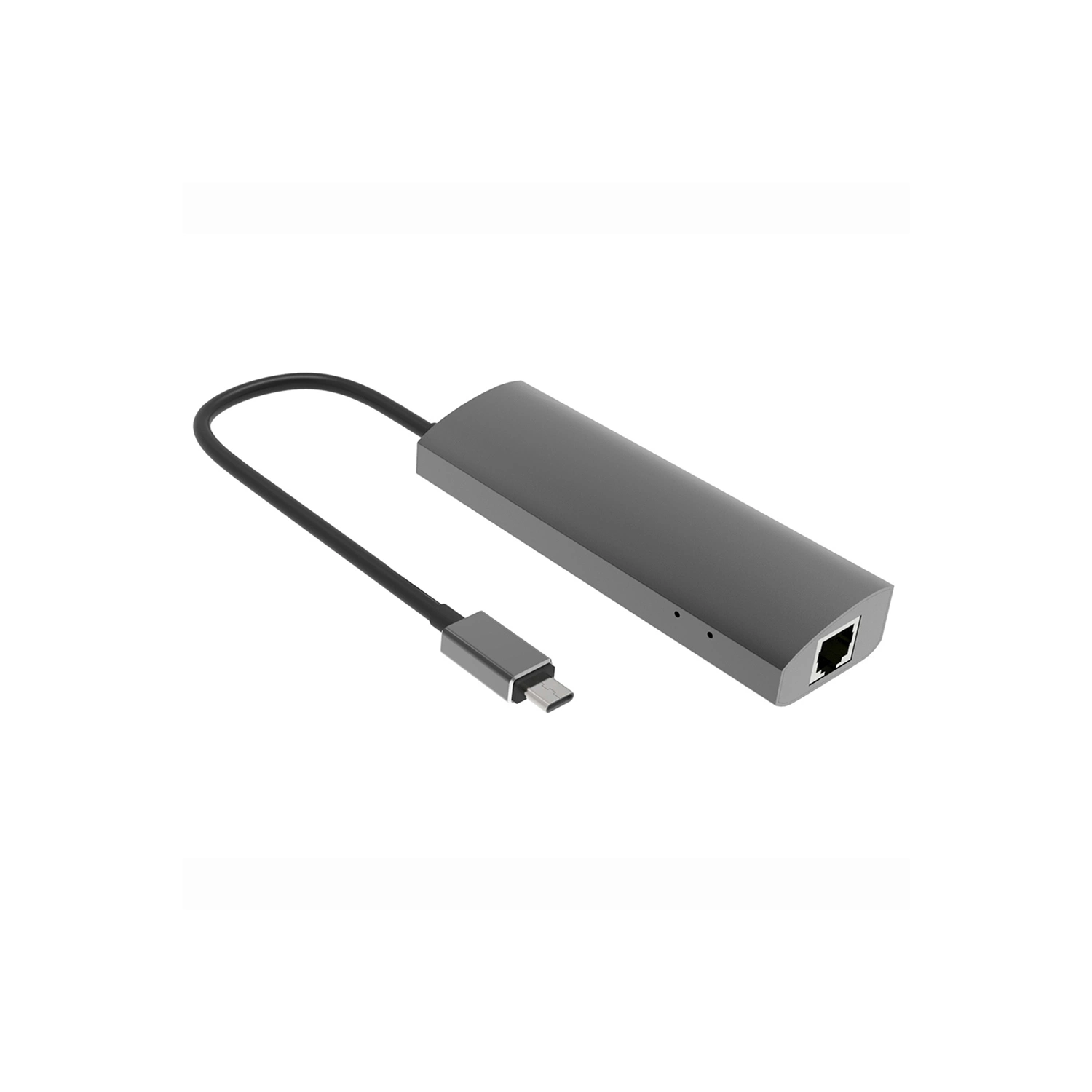 Winstars USB-C Hub de alumínio USB-a Gigabit Ethernet de 4 portas USB-C.