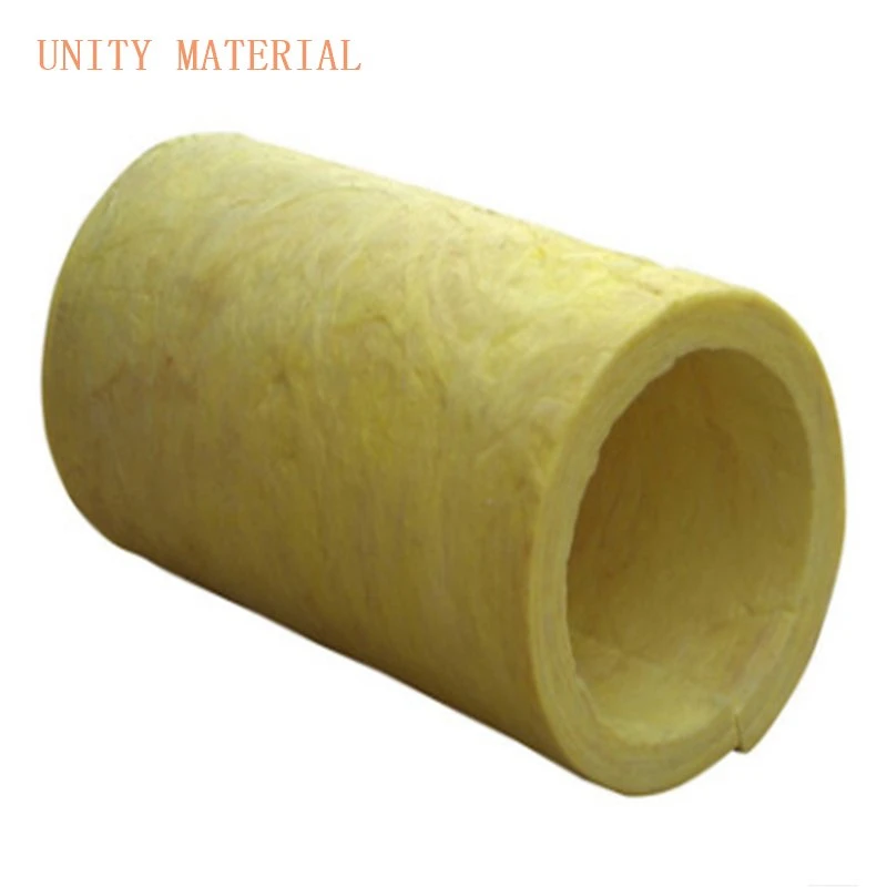 Insulation Rock Mineral Wool Wrapped Steel Insulated Tube Pipe Section for Steam Hot Water Supply Insolation