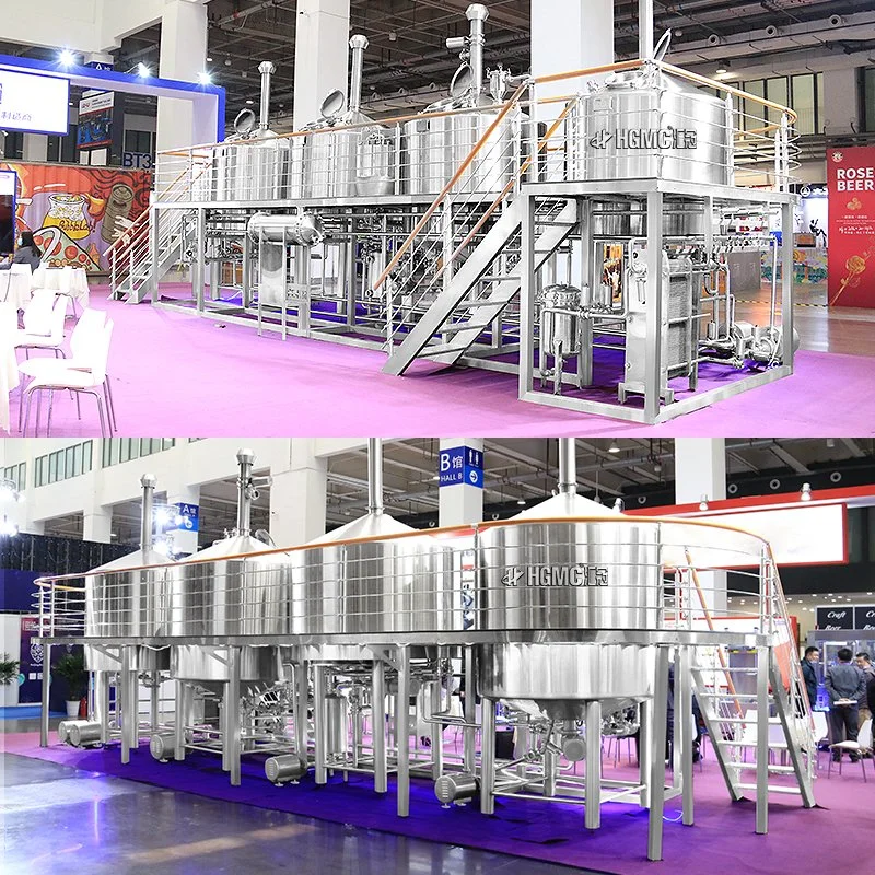 Pilot Beer Brewing Equipment Turnkey Project for a Big Commercial Craft Microbrewery of 5000 Bbl Capacity