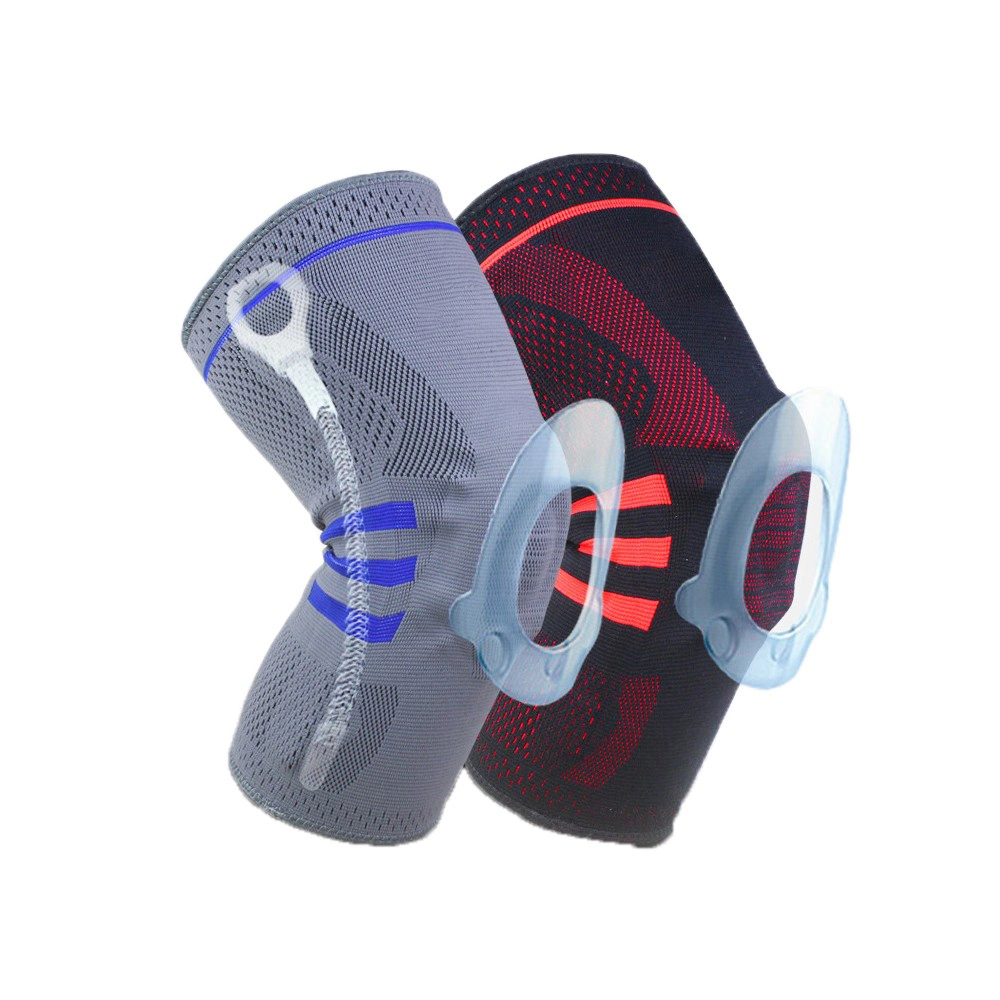 Customized Solid Color Elastic Thickening Sports Knee Pads