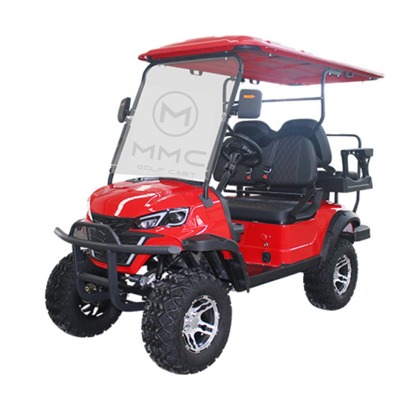 MMC Wholesale Custom Made New Solar Panel Golf Carts 5kw/7kw 2 4 6 Seat Electric Golf Cart