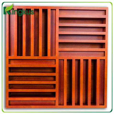 Groove Wooden Acoustic Diffuser Sound Absorbing Panel Made in China