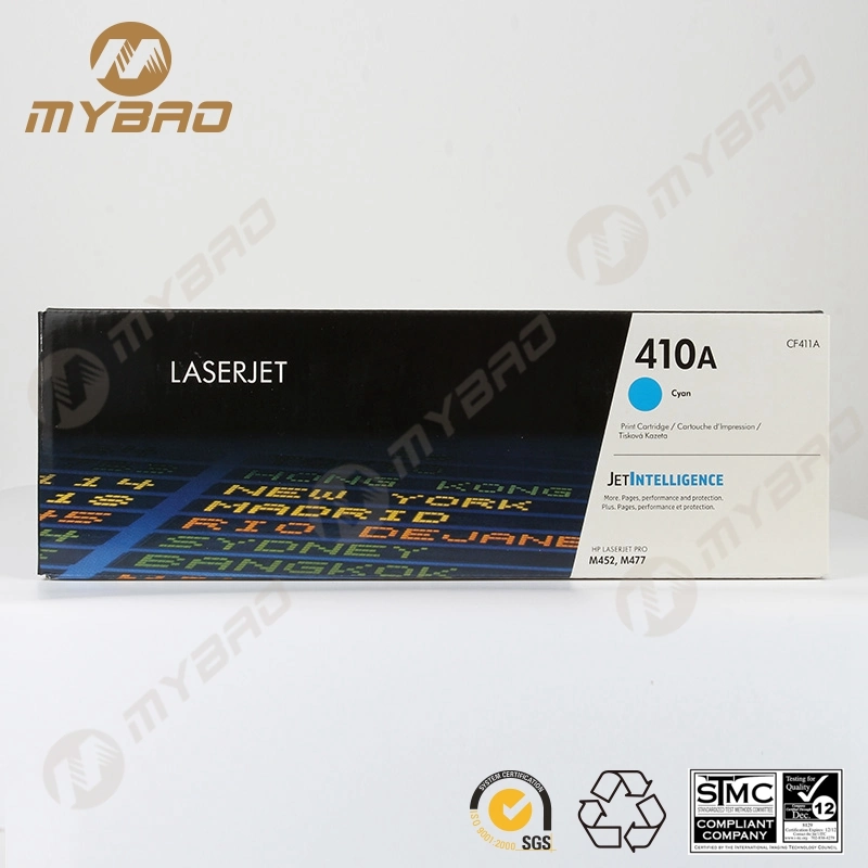 Color Toner 410A CF410A CF411A CF412A CF413A 410A Factory Wholesale/Supplier Laser Toner Cartridge for HP Printer