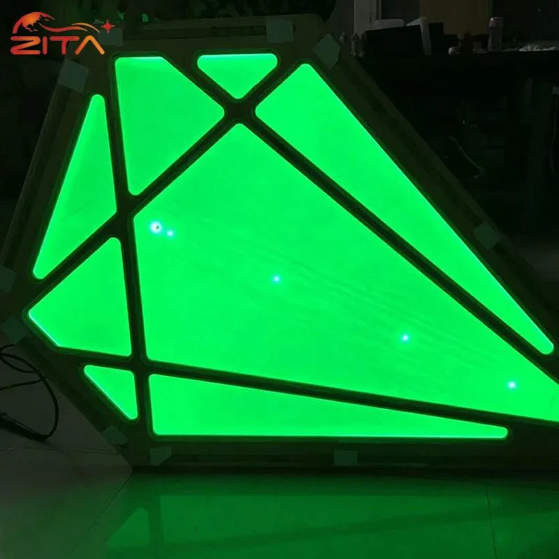 Shanghai Hoja de luz LED de alta calidad de forma personalizada de tamaño personalizado Para placa de luces LED de borde iluminado