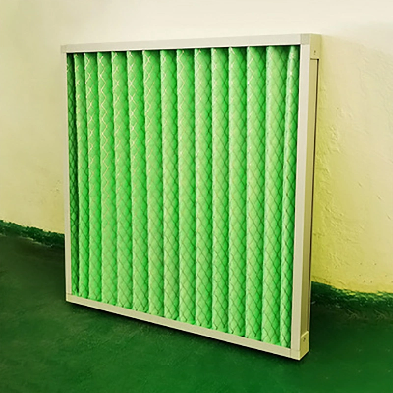 G4 Primary Efficiency Panel Folded Air Filter for HVAC System