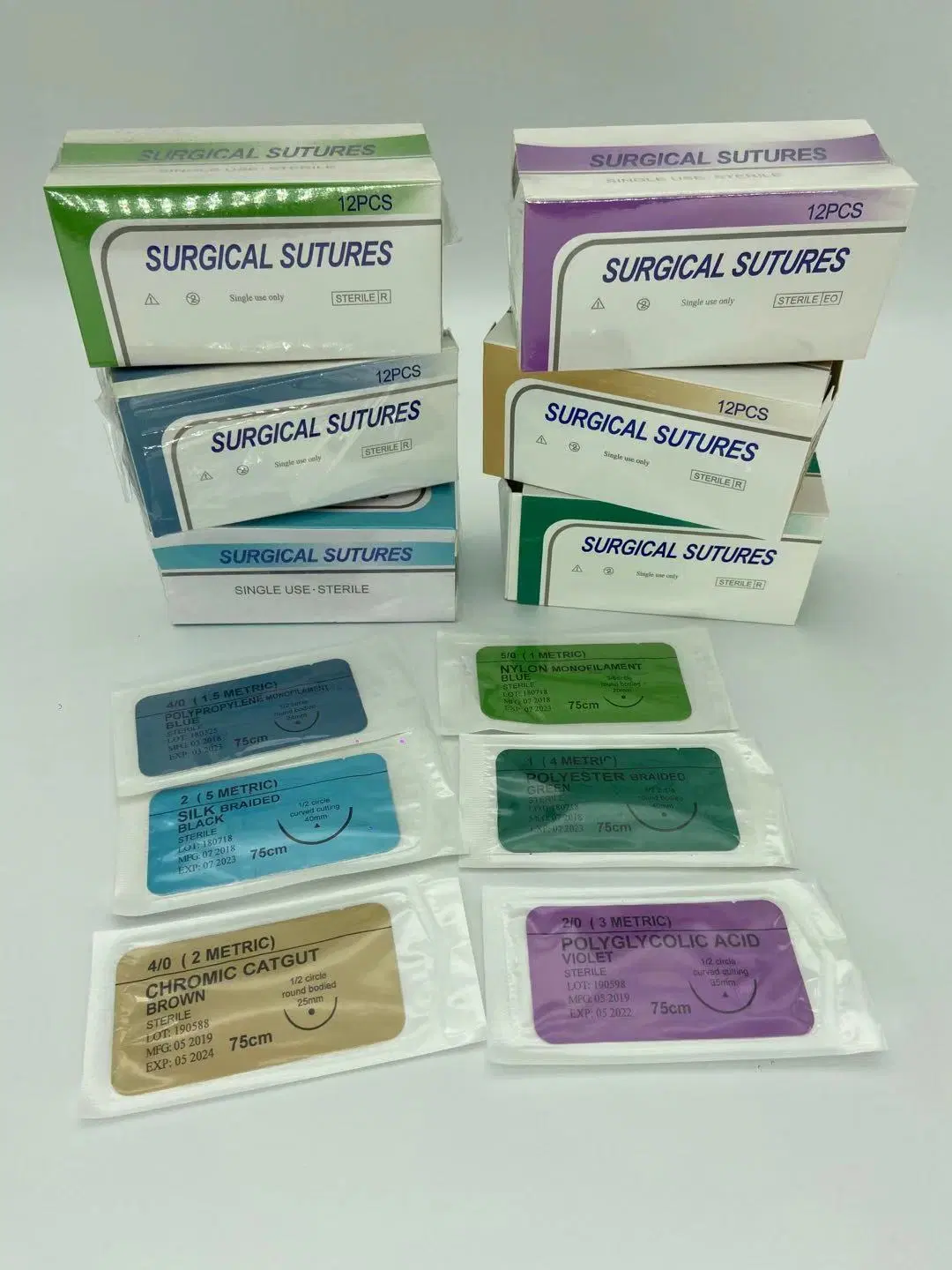 Disposable Absorbable Surgical Suture with Needle Manufacturer