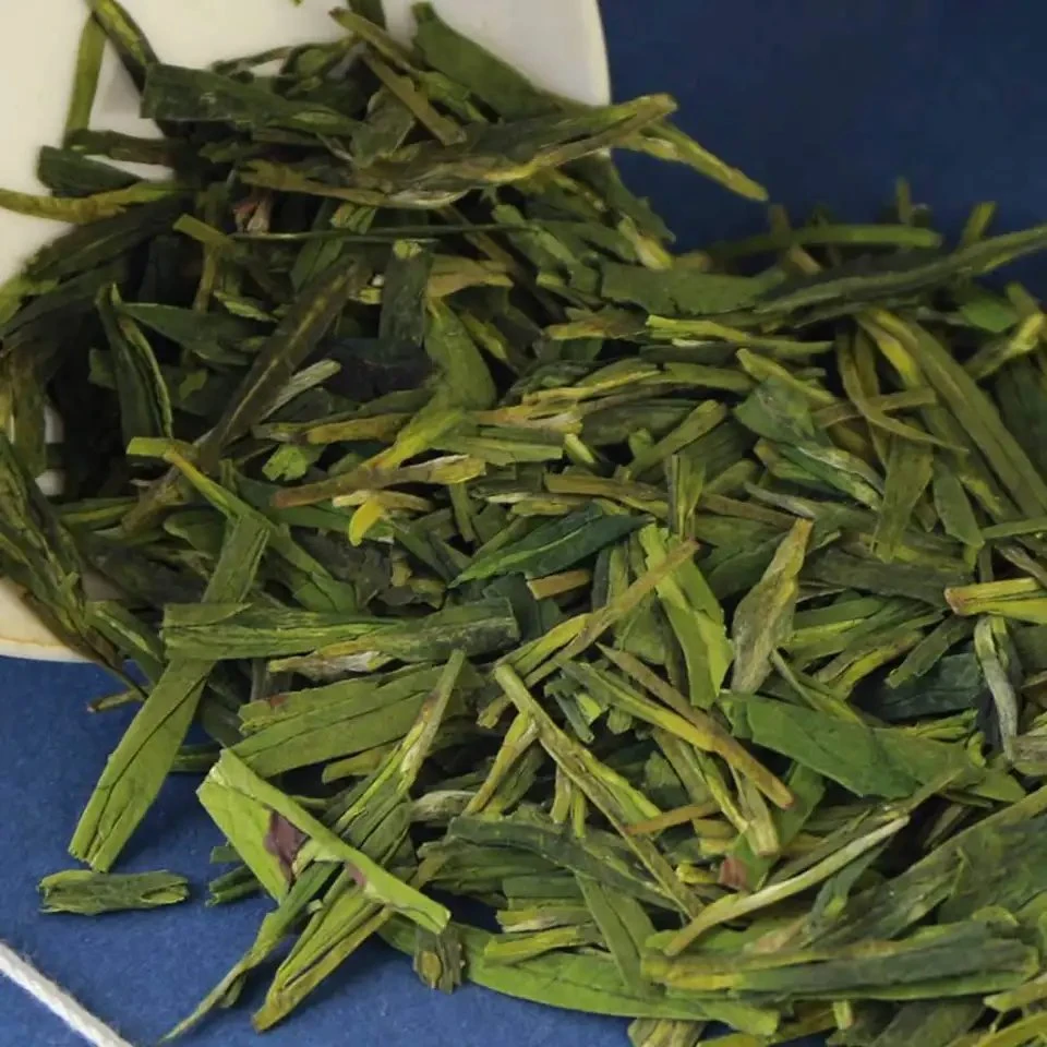 Fábrica de te Verde al por mayor Orgánico Lago Oeste Longjing té Verde En masa