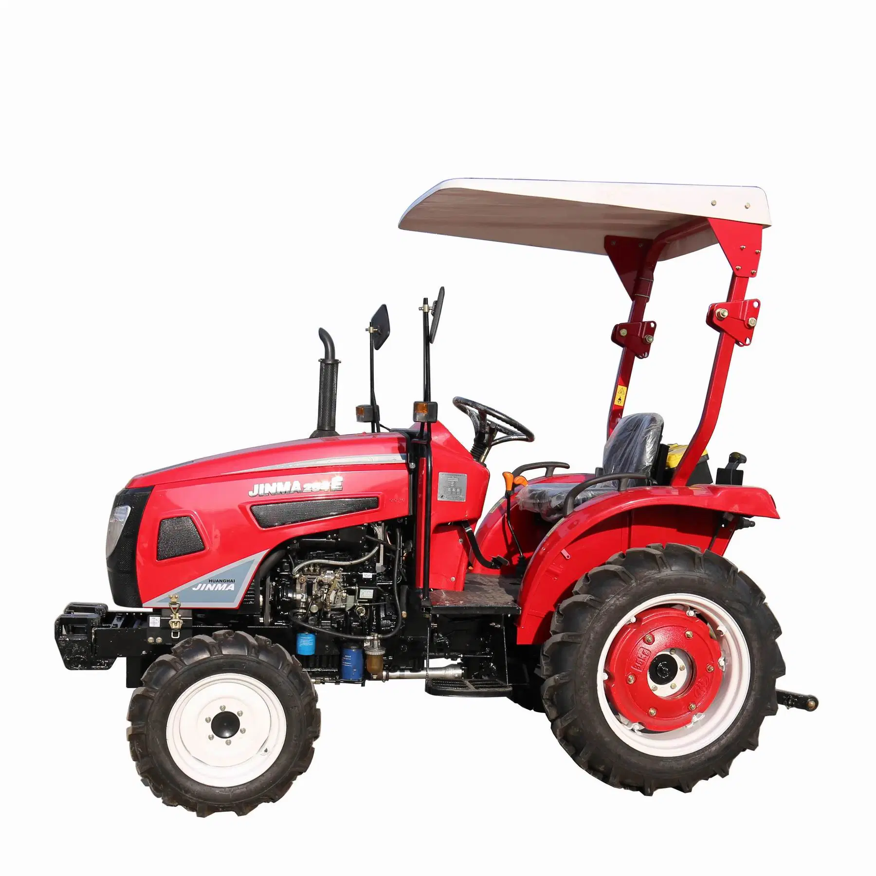 China CE Euro V Agrícola Jin Ma 25hp Mini 4X4 Pequeño 4WD compacto césped segadora de jardín tractor agrícola Precio de la agricultura En alemán