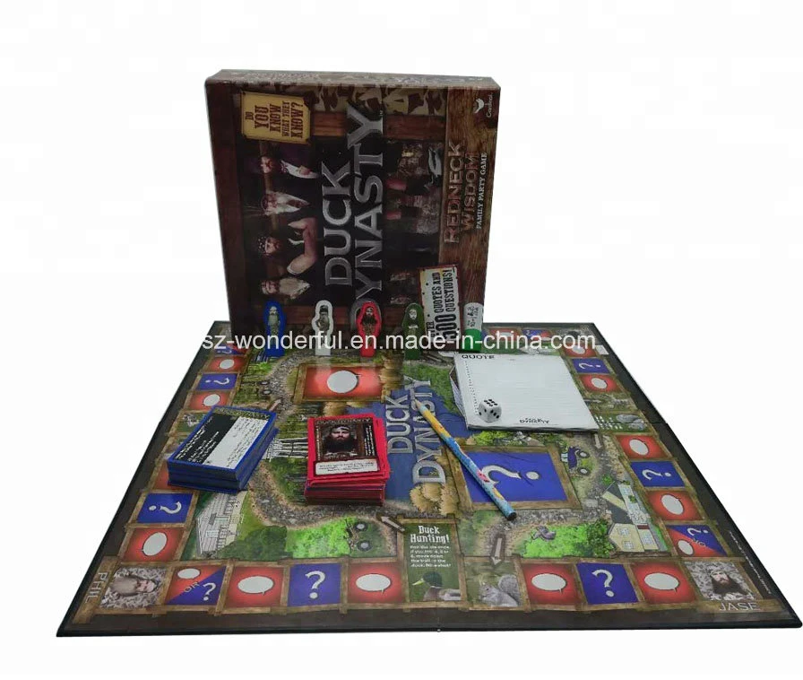 Custom Educational Board Games Flash Card Games Printing