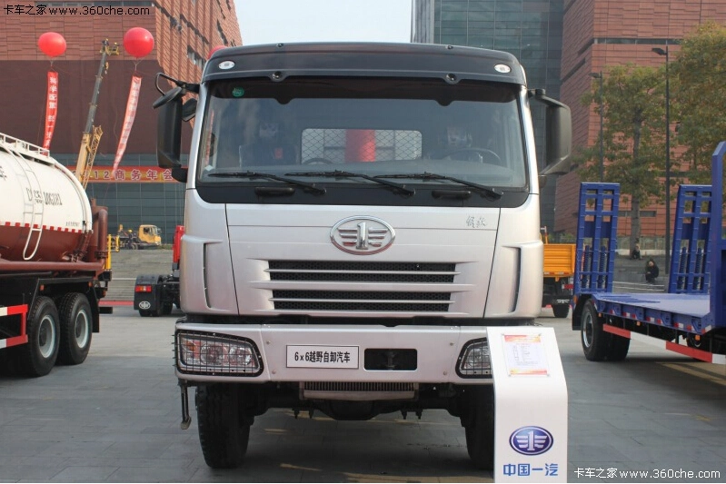 Camión de 25 toneladas de China FAW 6X4 10 ruedas de camión volquete 320HP/Dumper/Camión Volquete pesados para la venta a bajo precio