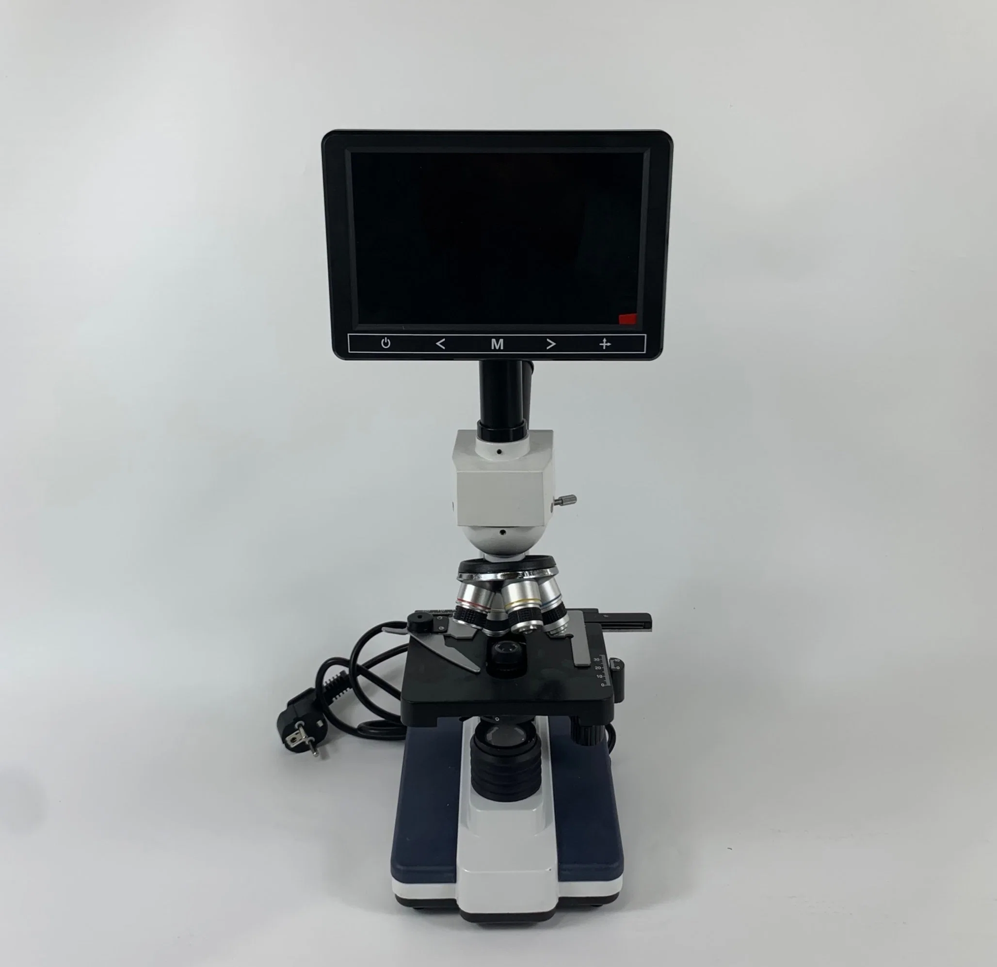 China Dual Viewing Head Microscope with Screen Xsp-200V Wholesale/Supplier Manufacturer