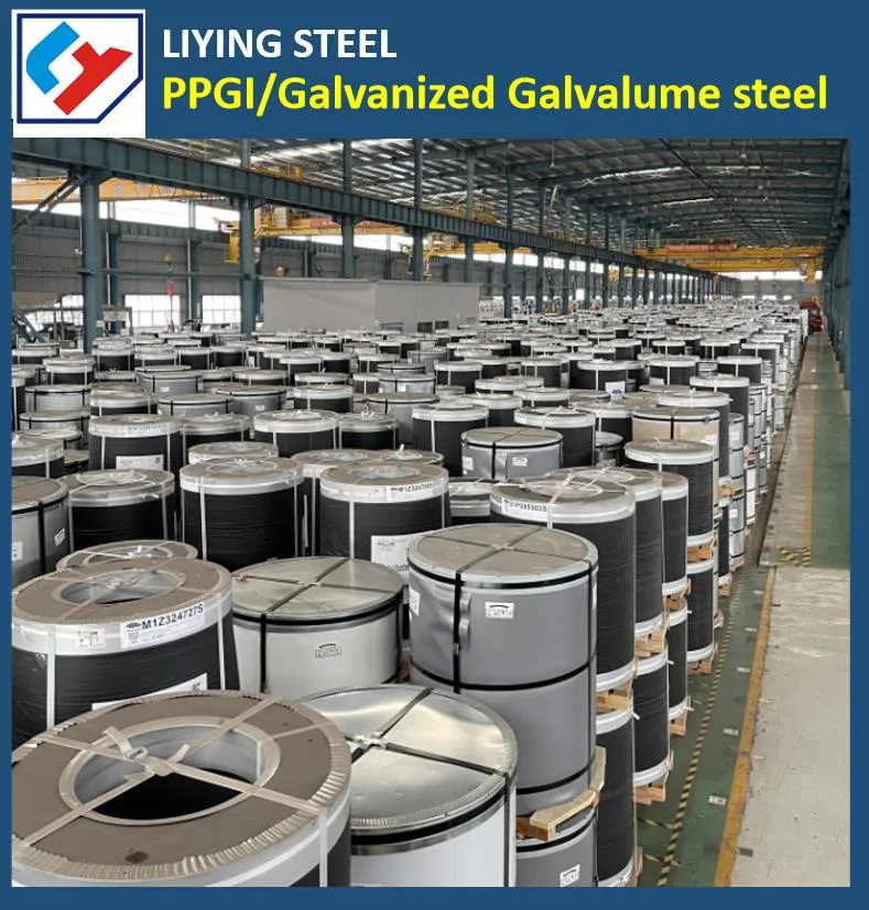 Container Steel PPGL PPGI Coil Dx51d Color Coated Galvanized Steel Coil Customized Prepainted Galvanized Steel