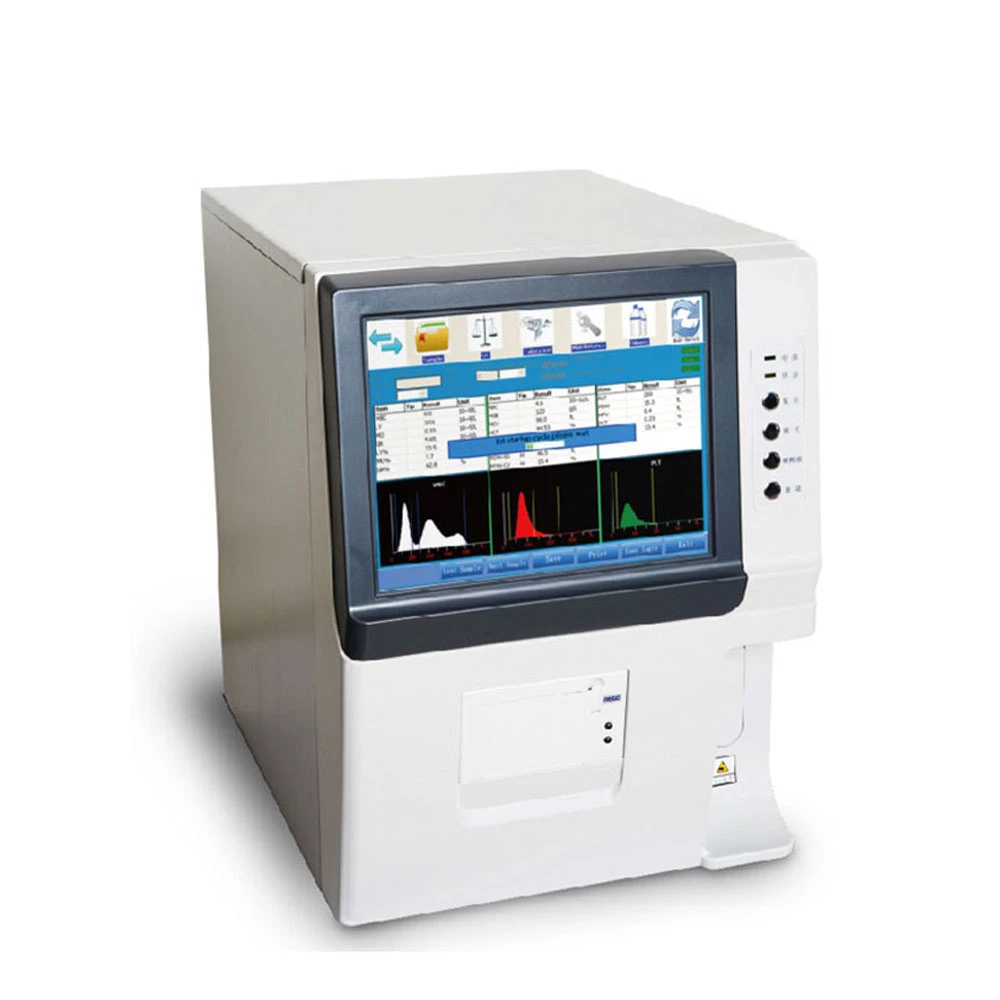 Genrui Blood Analysis Machine 2 Channels Automated Hematology Analyzer with Reagent