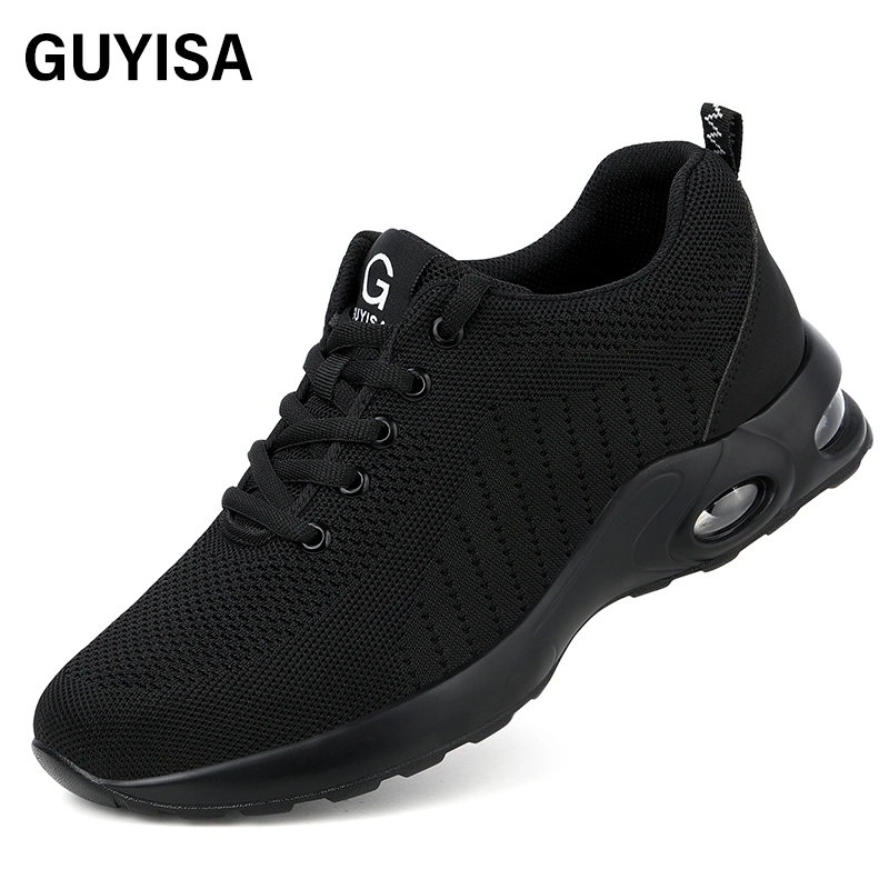 Guyisa Industrial Fashionable and Breathable Safety Shoes with Shock Steel Toe