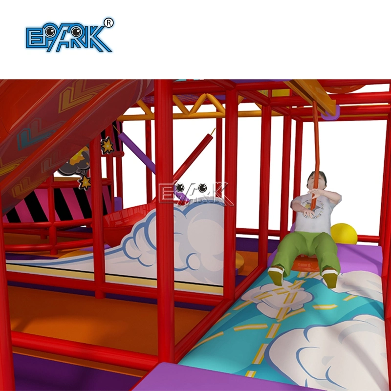 Customized Commercial Candy Theme Soft Play Amusement Kids Indoor Playground Set