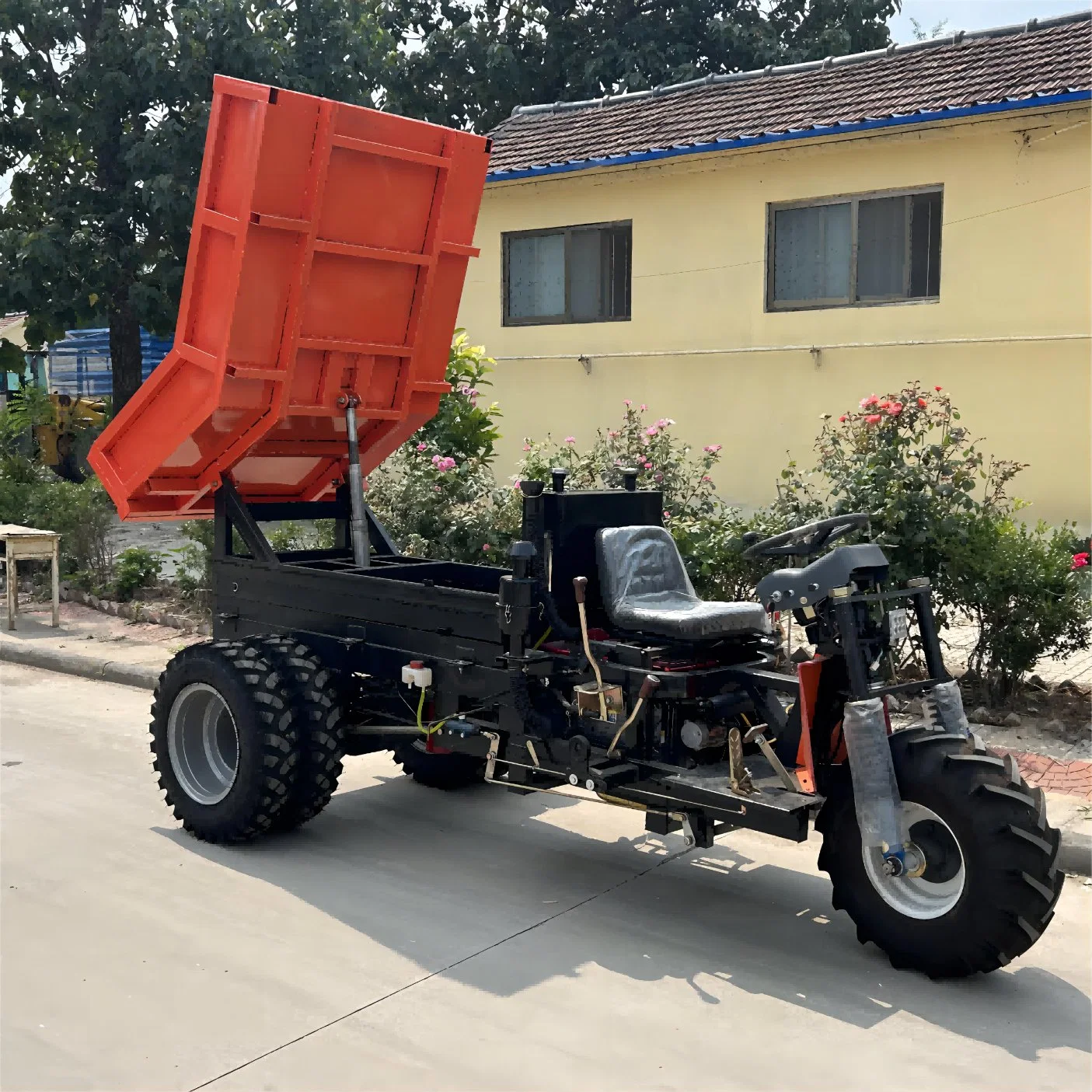 Mini Multi fonction Changchai 22HP moteur agricoles Dumper tracteur de ferme